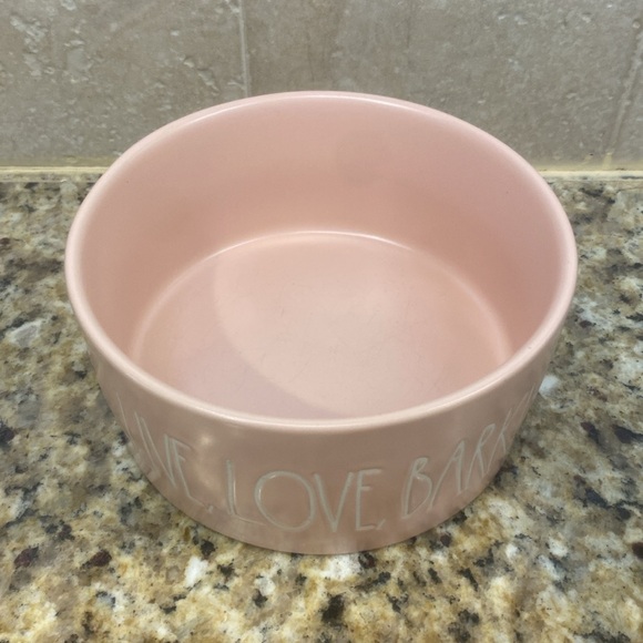 Rae Dunn Live Love Bark Dog Bowl 6in - Picture 2 of 6
